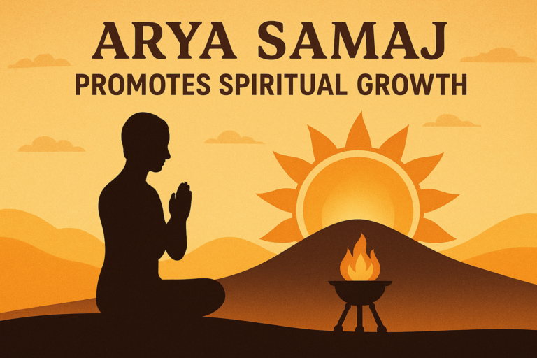 Arya Samaj Promotes Vedic Education and Spiritual Growth