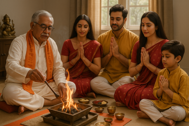 Arya Samaj Havan at Home in NCR
