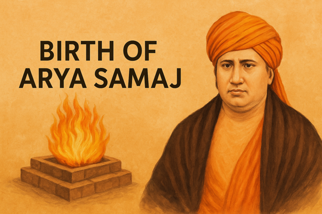 Birth of Arya samaj