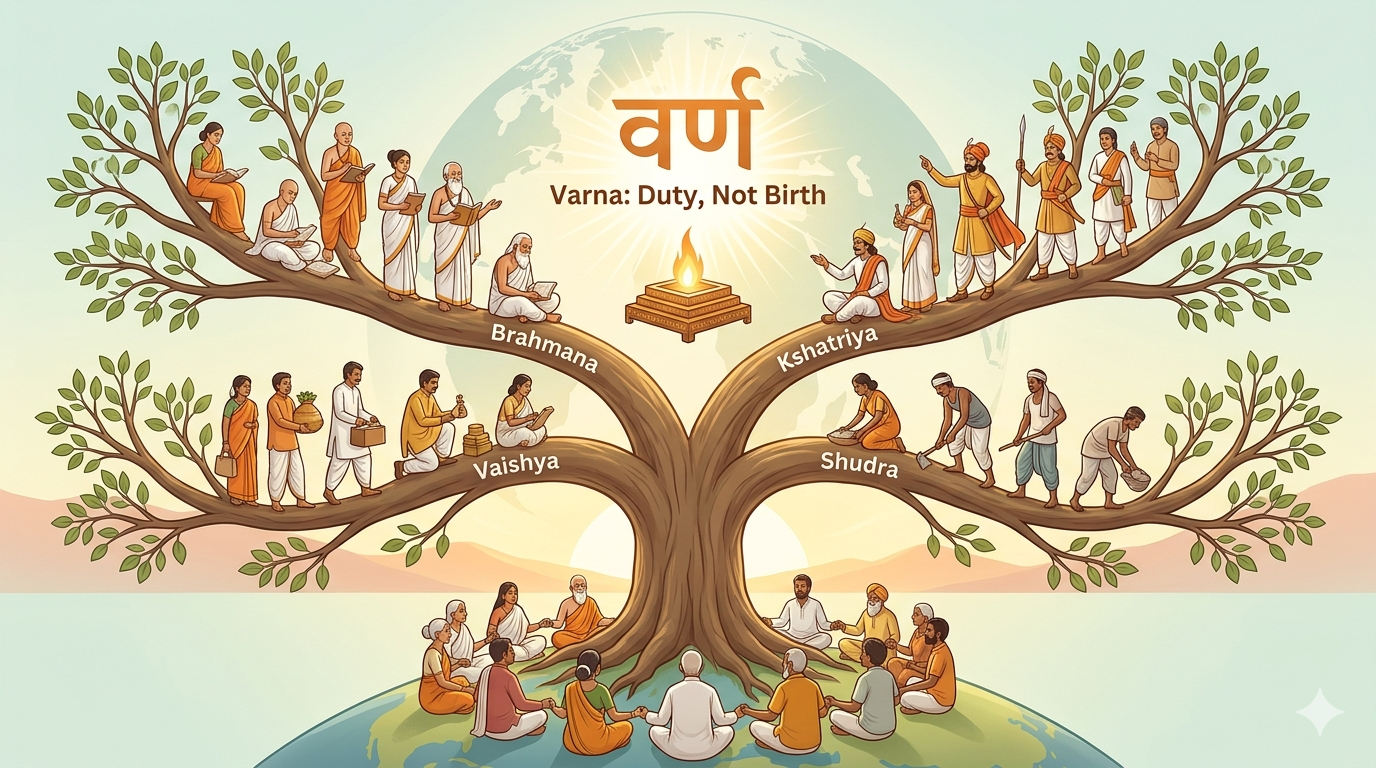 Varna duty not birth